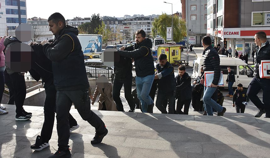 Çerkezköy’de 25 milyon TL’lik dolandırıcılık yapan şüpheliler yakalandı